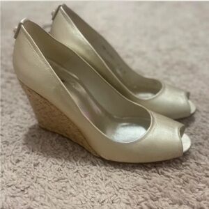 Stuart Weitzman Espadrille Wedge Heels